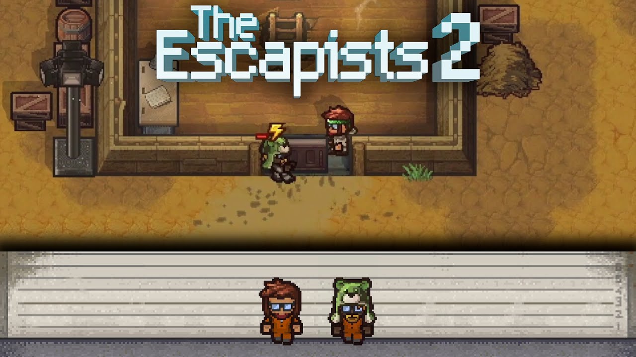Beer Prison – The Escapists 2: Rattlesnake Springs, Day 3