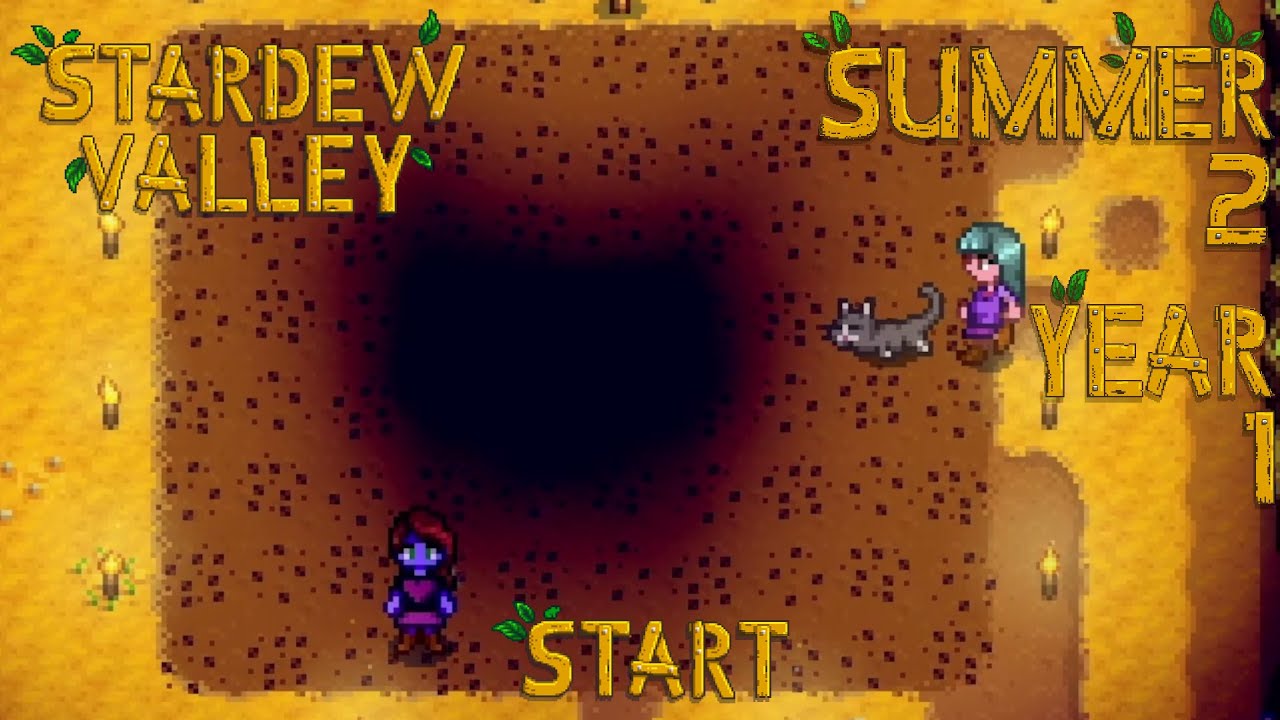 Pike Place – Stardew Valley, Summer 2, Year 1, Start