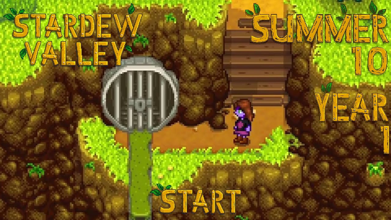 Inefficiency Through Efficiency – Stardew Valley, Summer 10, Year 1, Start