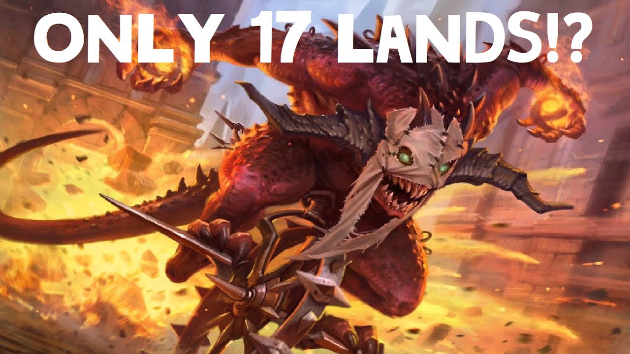 Only 17 lands!? – MTG Arena Historic Rakdos Sacrifice Best of 1