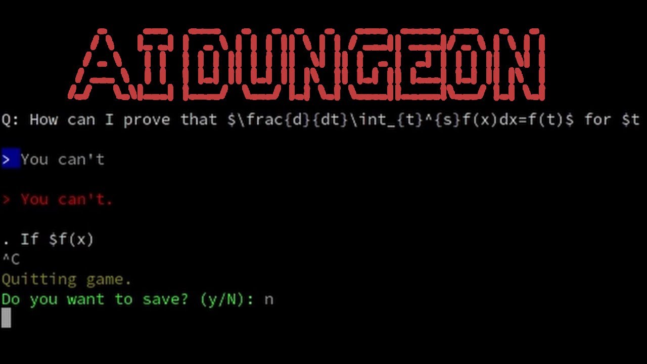 It’s Cold Outside – AI Dungeon: Clover Edition