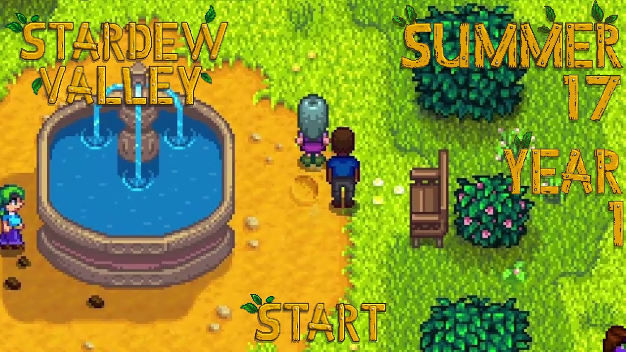 Wake Up Tired – Stardew Valley, Summer 17, Year 1, Start