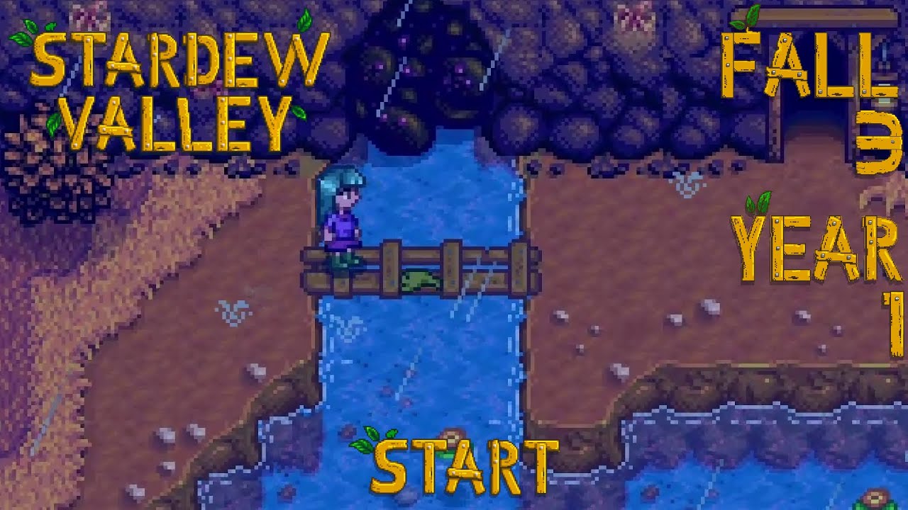 Scythes are Tools – Stardew Valley, Fall 3, Year 1, Start