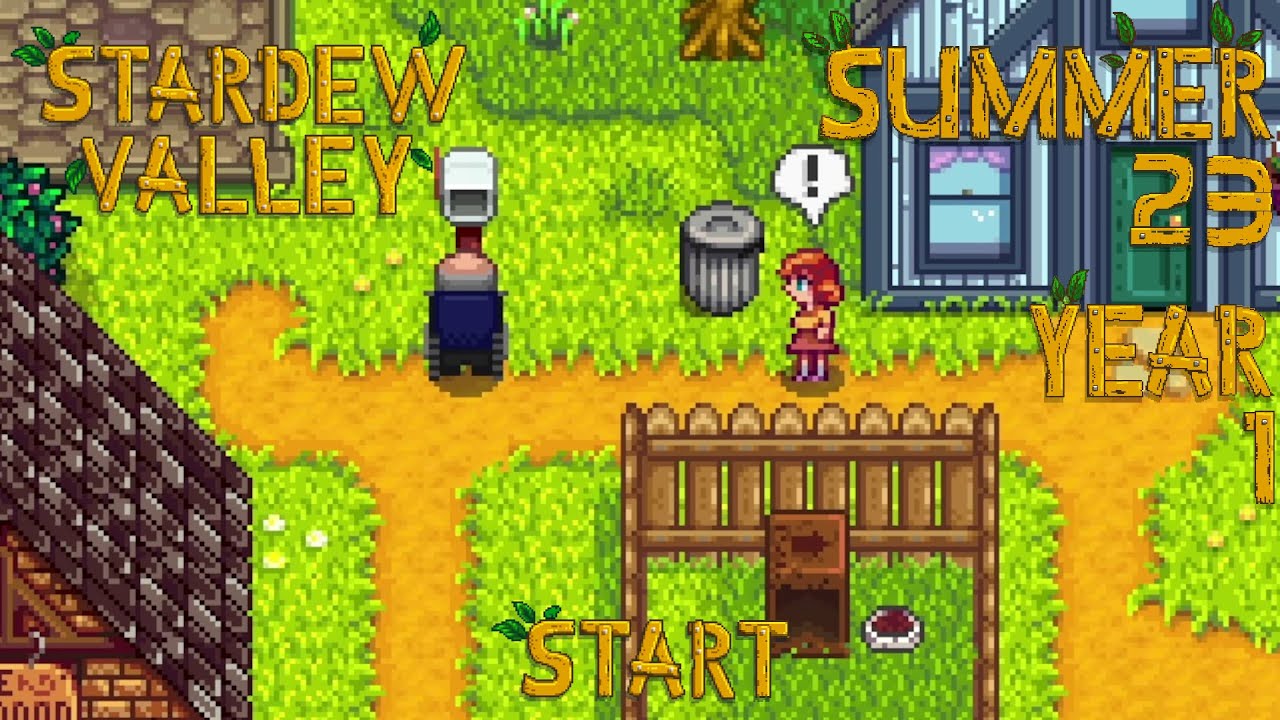 Sweat and Toil – Stardew Valley, Summer 23, Year 1, Start