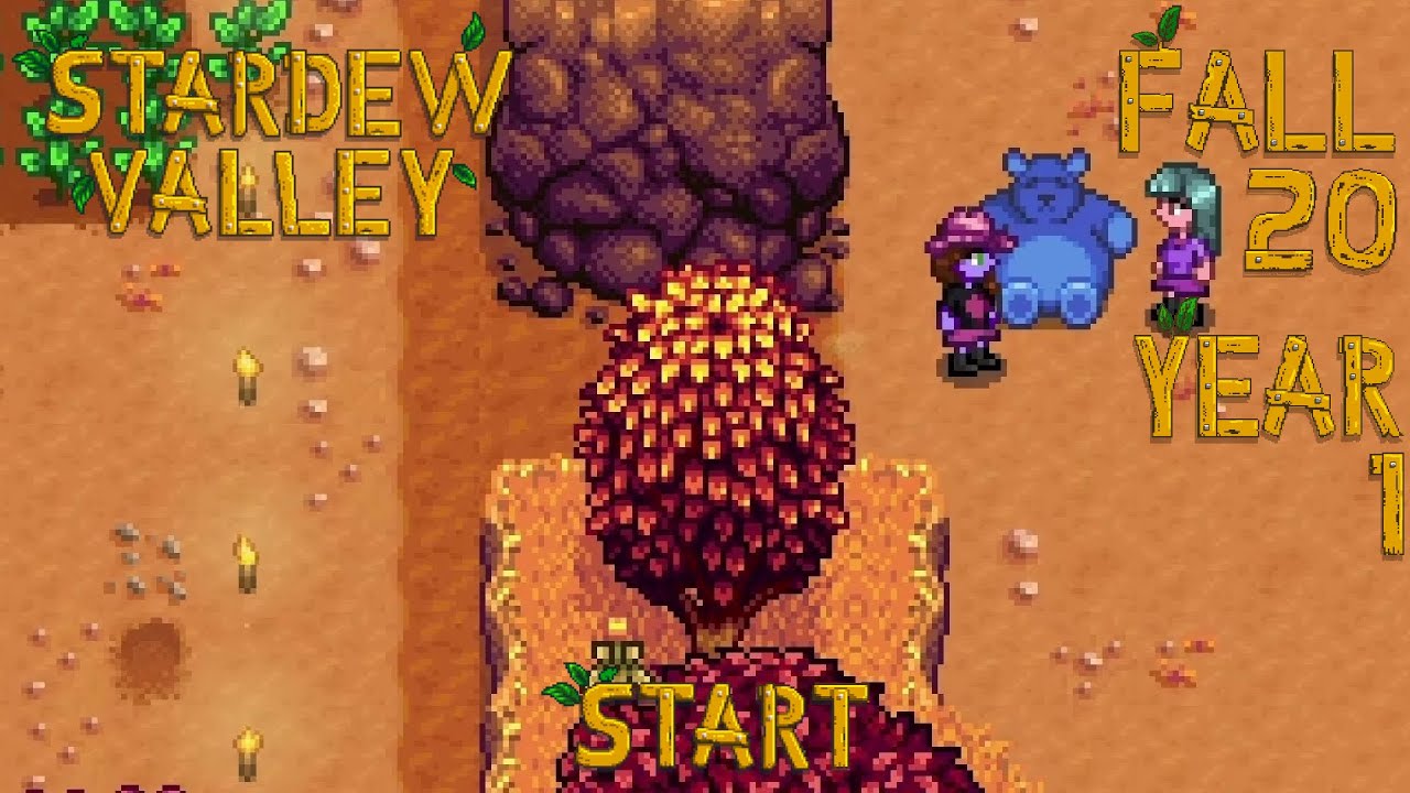 How to Make Michel Jealous – Stardew Valley, Fall 20, Year 1, Start
