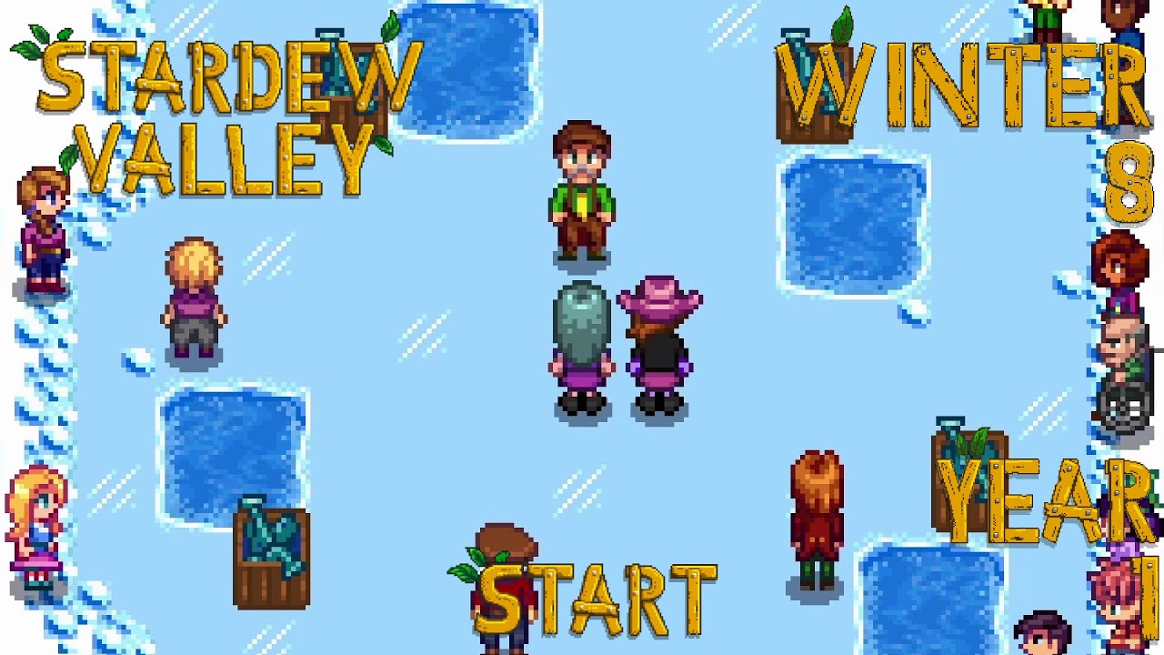 Malicious Compliance – Stardew Valley, Winter 8, Year 1, Start