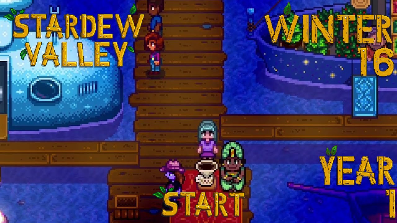 Predator vs. Predator – Stardew Valley, Winter 16, Year 1, Start