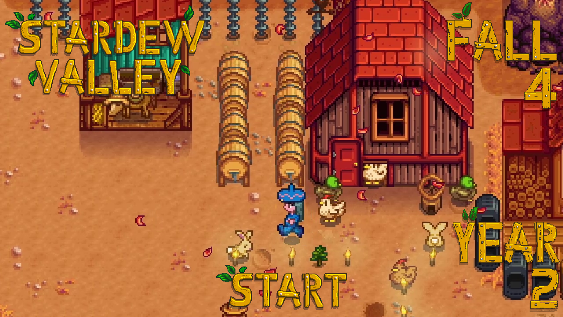 You Ever Shake A Rabbit? – Stardew Valley, Fall 4, Year 2, Start