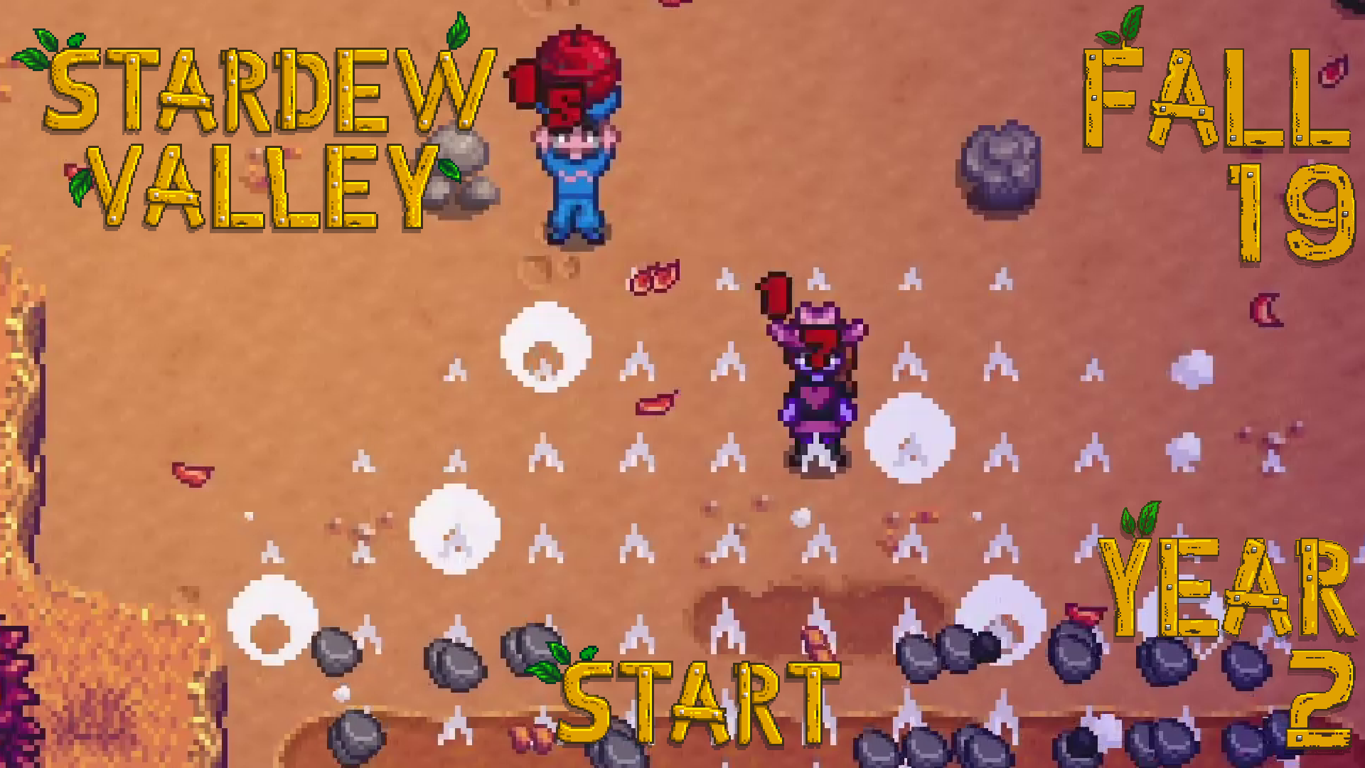 Mega Bombs Are Dirt Cheap – Stardew Valley, Fall 19, Year 2, Start
