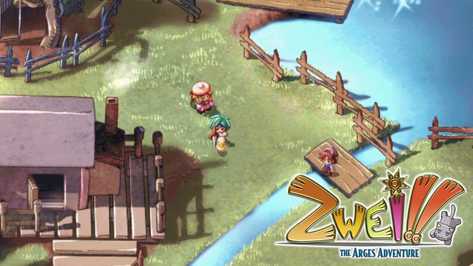 The Title Screen is Your Friend – Let’s Play Zweii!! The Arges Adventure Episode 2 [JRPG Time]