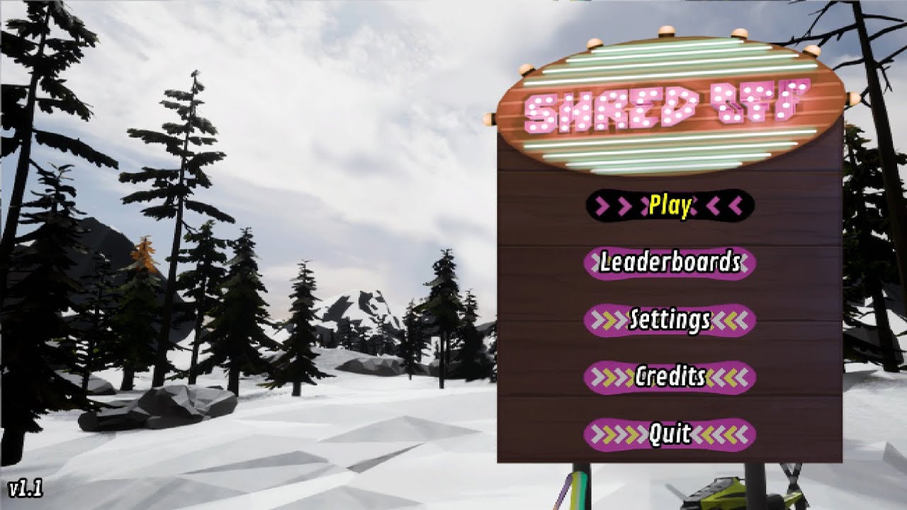 Snowboarding UPHILL in a Painful, Forced Tutorial – Let’s Try Shred Off [Free-to-Play Fridays]
