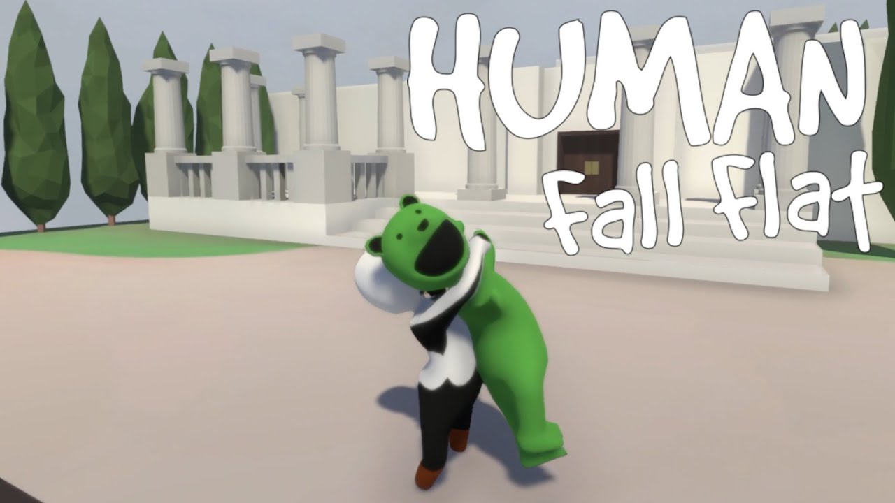 The Adventures of Bear and Cow – Let’s Play Human: Fall Flat