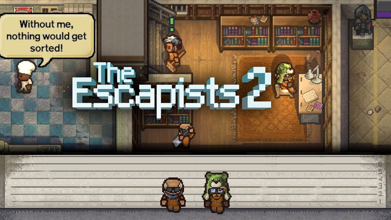Don’t Use Your Work Tools For Crimes – The Escapists 2: K.A.P.O.W. Camp Days 2 & 3