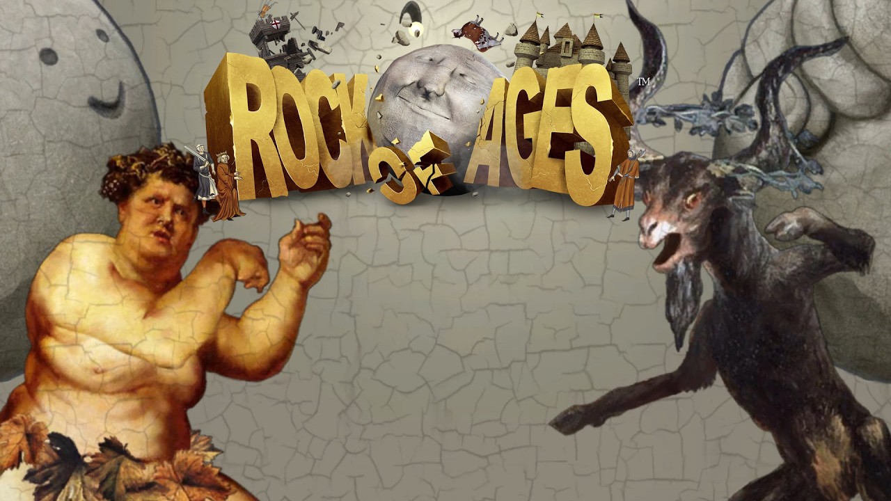 Drunk vs. Goat – Rock of Ages Multiplayer Gameplay