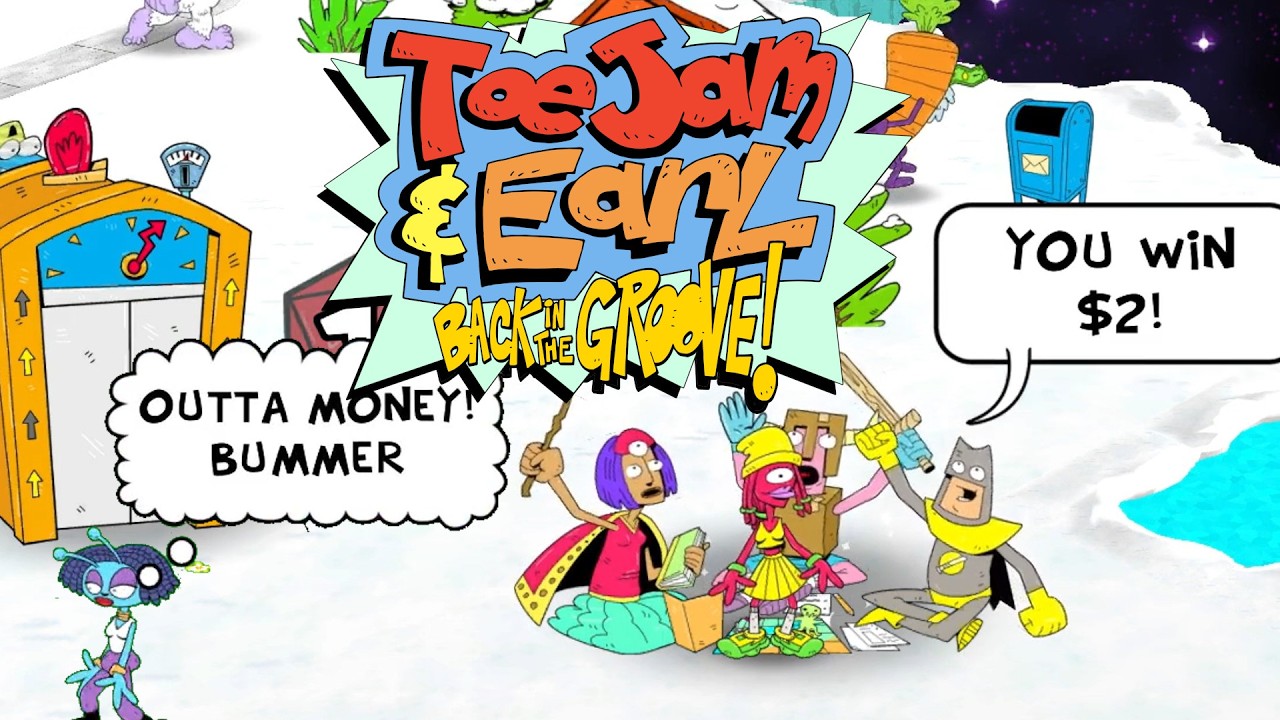 Sisters Losin’ It For Themselves – ToeJam & Earl: Back in the Groove! Gameplay